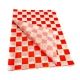 Papier pakowy w arkuszach biało-czerwona Szachownica 30/40cm 1000szt. -zdjęcie numer 3