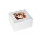 Pudełka cukiernicze z okienkiem 130/130/70mm 20szt. -zdjęcie numer 2