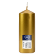 Świeca walec złota 60/150mm -zdjęcie numer 3