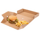 T14 Burger brązowy składany 24,5/12/10cm 100szt. -zdjęcie numer 2