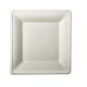 Talerz kwadratowy z trzciny cukrowej 20/20cm 50szt. -zdjęcie numer 1