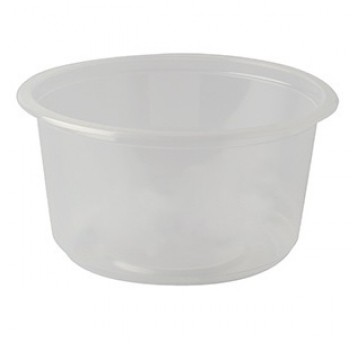 8118C Pojemniki okrągłe bezbarwne ⌀ 115mm 500ml 50szt.