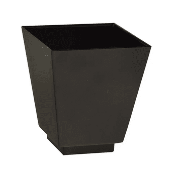 85666 Pojemniki na desery kwadratowe czarne 50ml 50szt.