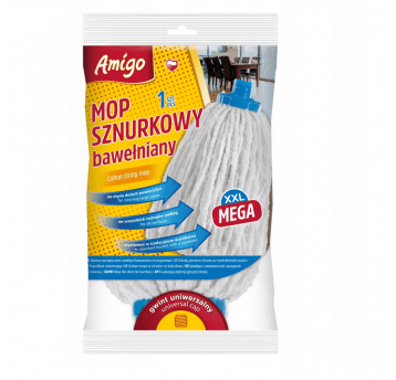 Amigo Mega XXL mop bawełniany sznurkowy uniwersalny