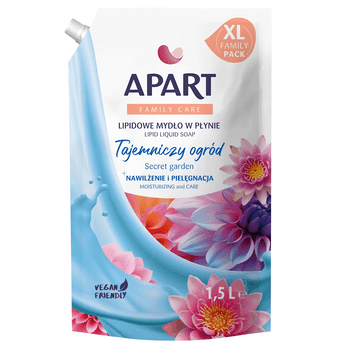 Apart mydło w płynie zapas Tajemniczy Ogród 1,5L