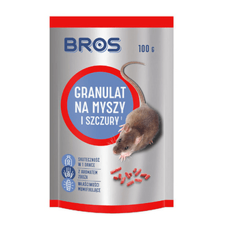 Bros Granulat na myszy i szczury 100g