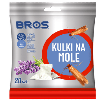 Bros kulki na mole lawendowe 20szt.