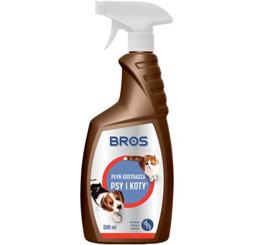 Bros Odstraszacz płyn na krety, psy, koty 500ml