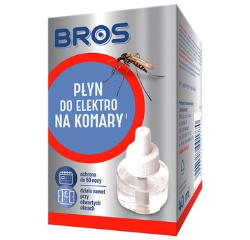 Bros płyn do elektro na komary zapas 40ml