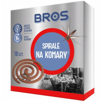 Bros spirala na komary 10szt.