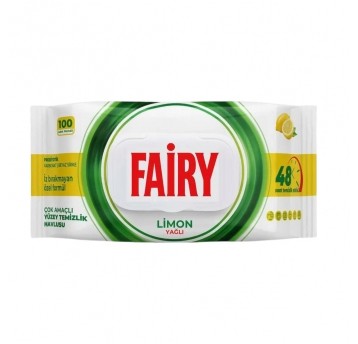 Chusteczki czyszczące Fairy lemon 100szt.