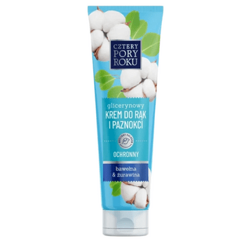 Cztery Pory Roku Krem do rąk Bawełna z Żurawiną 130ml