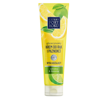 Cztery Pory Roku Krem do rąk Cytryna & Limonka 130ml