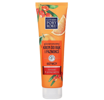 Cztery Pory Roku Krem do rąk Rokitnik & Pomarańcza 130ml