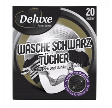 Deluxe Chusteczki chroniące czerń 20szt.