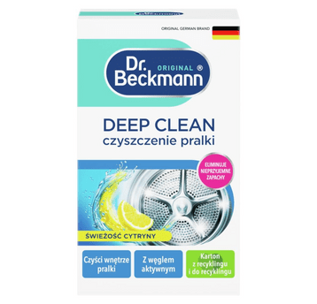 Dr Beckmann Proszek do czyszczenia pralek Świeżość Cytryny 250g