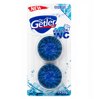 Dr Getler kostki do spłuczki Ocean 2szt.