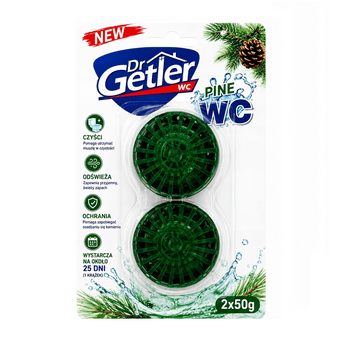 Dr Getler kostki do spłuczki Pine 2szt.