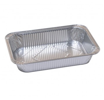 Foremki aluminiowe do zamykania 21/14/3,8cm 800ml 100szt.