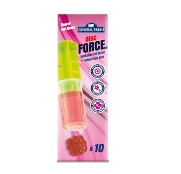 General Fresh Disc Force kwiatowe krążki do WC 10szt.