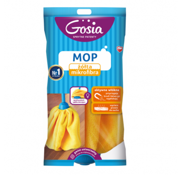 Gosia żółta mikrofibra zapas