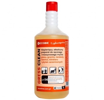 Gress Clean zasadowy preparat do gresu 1L