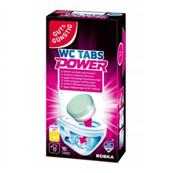 Gut&Gustig tabletki czyszczące do WC 16szt.
