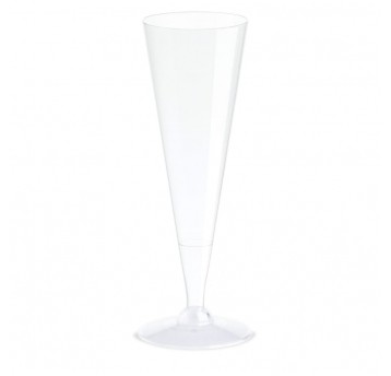 Kieliszki do szampana wielorazowe 120ml 6szt.