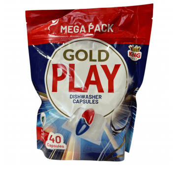 King Gold Play kapsułki do zmywarki 40szt.