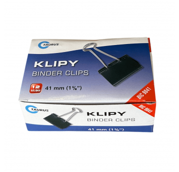 Klipy biurowe 41mm 12szt.