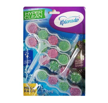 Kolorado Hyper Clean kostka do WC Black Berry 4szt.