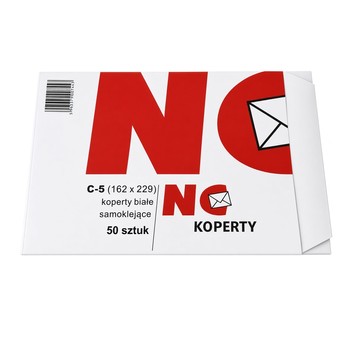 Koperty białe C4 SK 50szt.