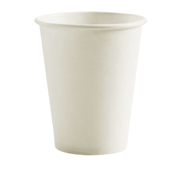 Kubki papierowe białe bez nadruku 250ml 50szt.