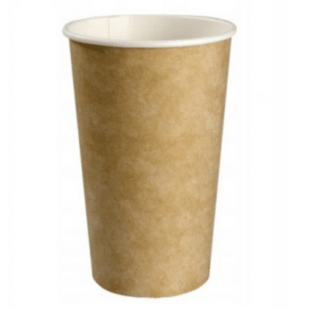 Kubki papierowe kraft 400ml 50szt.