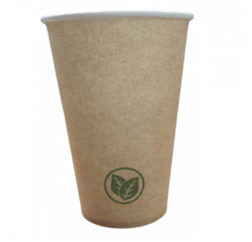 Kubki papierowe kraft 80mm 300ml 50szt.