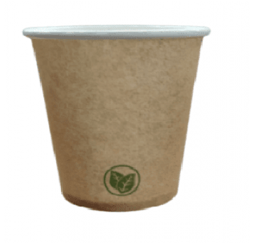 Kubki papierowe kraft bez nadruku 100ml 50szt.