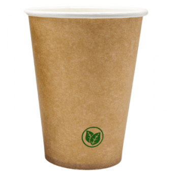 Kubki papierowe kraft brązowe 250ml 50szt.