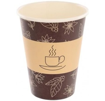 Kubki papierowe z nadrukiem bez plastiku 180ml 50szt.
