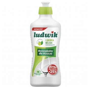 Ludwik płyn do naczyń limonka z melisą 450ml 1szt.