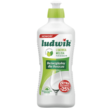 Ludwik płyn do naczyń limonka z melisą 900ml 1szt.
