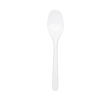Łyżeczki białe plastikowe Superior 12,5cm 50szt.