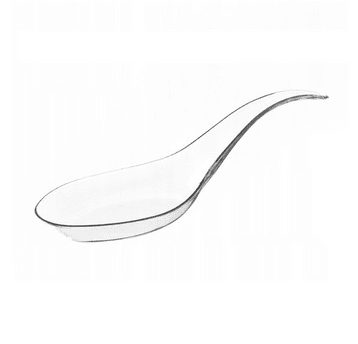 Łyżki azjatyckie 14 cm 30 szt.