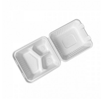 Menu boxy z trzciny cukrowej 23/23cm 50szt.