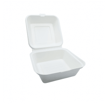 Menu boxy z trzciny cukrowej maxi hamburger box 50szt.