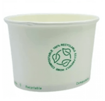 Miseczka papierowa biała 240ml 50szt.