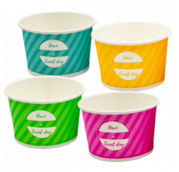 Miski do lodów bez plastiku 160ml 50szt.