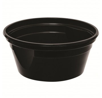Miski do zup Easy Handle czarne ⌀127mm 570ml 50szt.