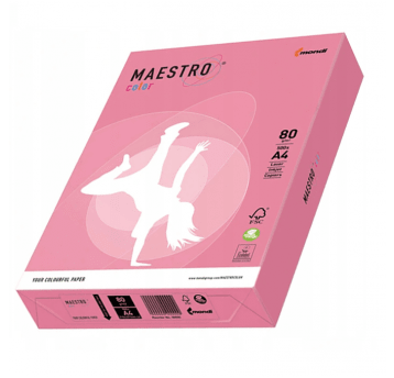Mondi Maestro papier ksero różowy 500szt.