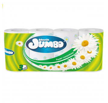 Papier toaletowy Jambo rumiankowy 3W 8rolek