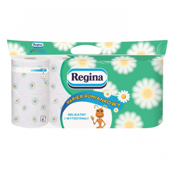 Papier toaletowy Regina soft rumiankowy 8rolek